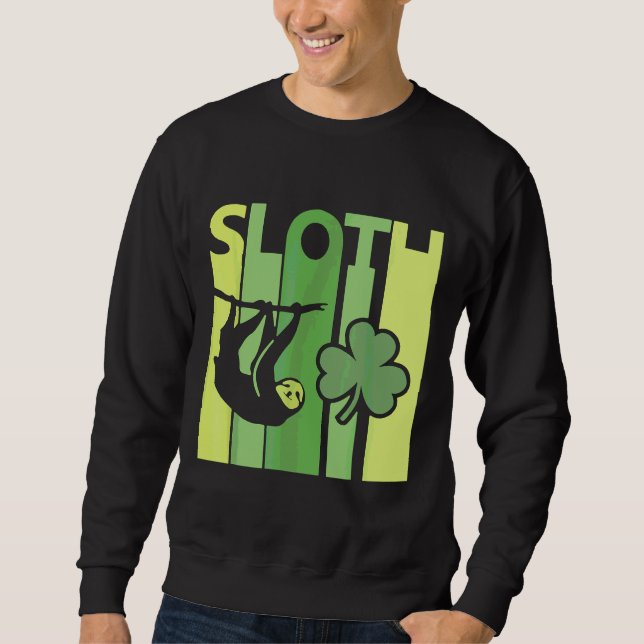 Moletom Patrick S Day Irish Vintage Retro S (Frente)
