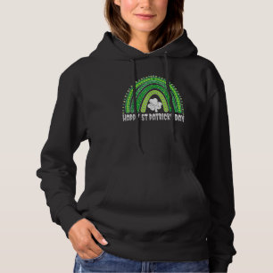 Moletom Patrick S Day Rainbow Irish Shamrock Lepr