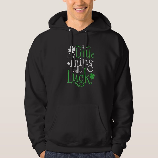 Moletom Patrick's Day A Little Thing Called Luck Premium (Frente)