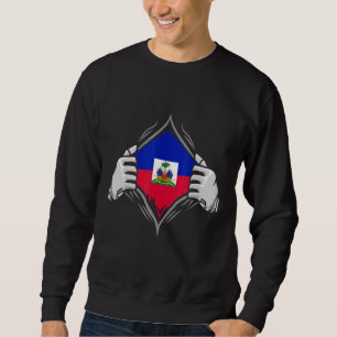 Moletom Patrimônio Haitiano Ortodia Bandeira do Haiti