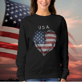 Moletom Patriot American Flag USA