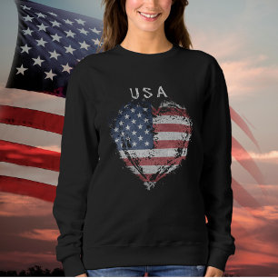Moletom Patriot American Flag USA