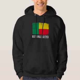 Moletom Patriota do Melhor Pai do Sinalizador Benin Afetad