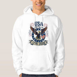 Moletom Patriotic American Eagle 250 Years 1776-2026