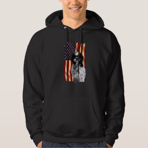 Moletom Patriotic Shih Tzu American Flag 4 de julho
