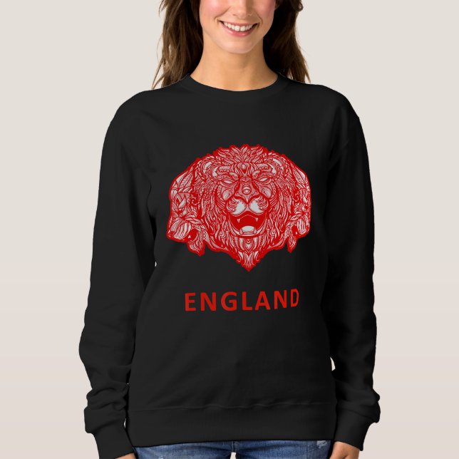 Moletom Patriotic Three Headed Lion England (Frente)