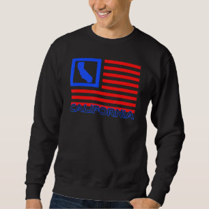Moletom Patriótica California Republic Usa Flag Cali Local