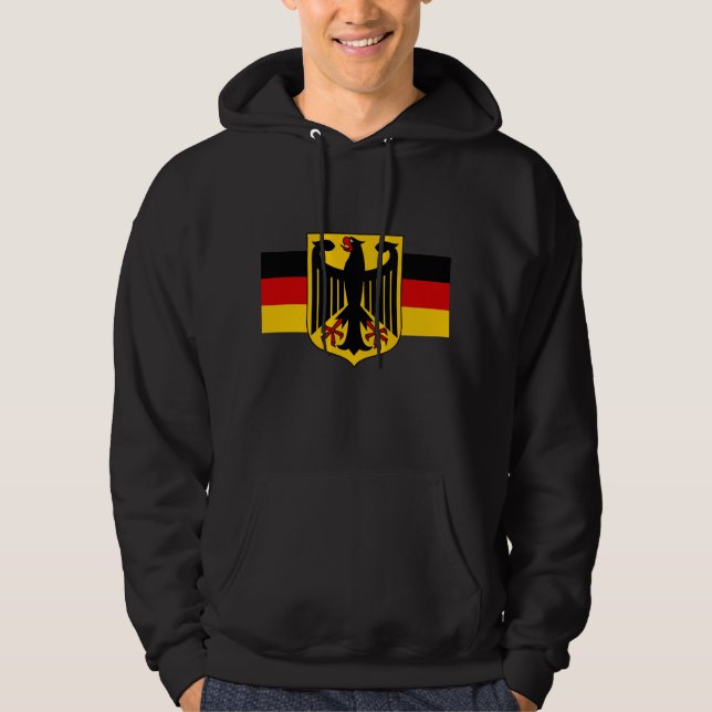 Moletom Patriótica Germany Hoodie, Bandeira Alemã/Alemanha (Frente)