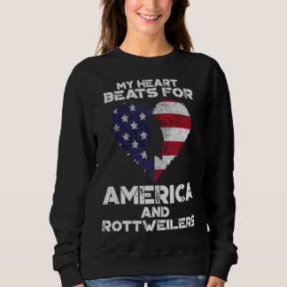 Moletom Patriótico Rottweiler 4 De Julho Rottweiler