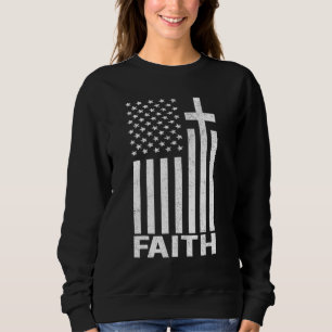 Moletom Patriotismo Americano e Faith Christi