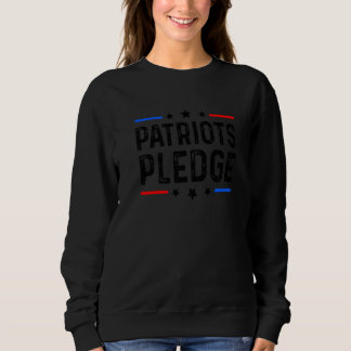 Moletom Patriots Pledge Vintage Estados Unidos Flag Estado
