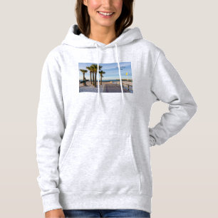 Moletom Paved Walkway para Pensacola Beach Women's Hoodie