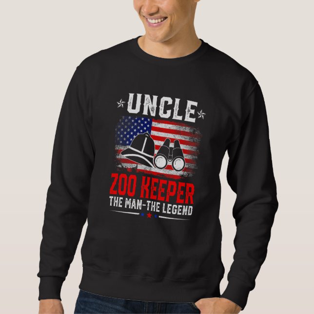 Moletom Pavilhão Americano Tio Zoo Guarda A Perna (Frente)