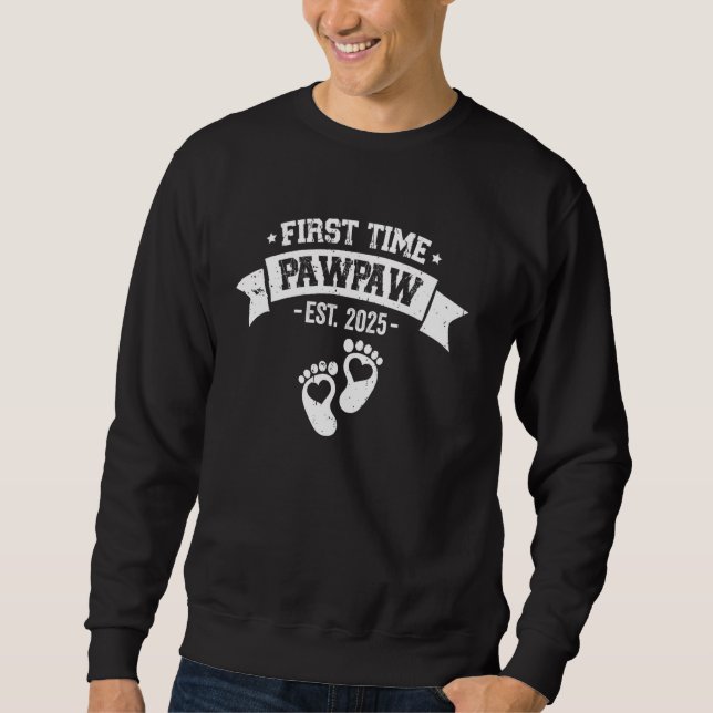 Moletom Pawpaw 2025 Em Breve Ser Pai (Frente)