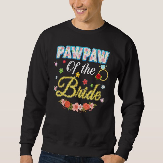 Moletom Pawpaw Da Flor Da Família De Festas de casamento B (Frente)