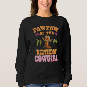 Moletom Pawpaw Da Garota-De-Aniversário Ocidental Themed B