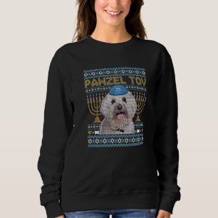Moletom Pawzel Tov Jewish Weimaraner Dog Funny Hanukkah Pr