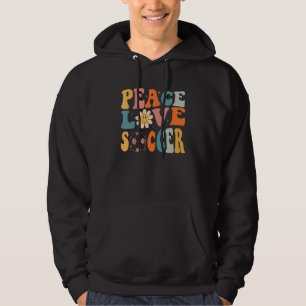 Moletom Paz Amor Futebol Grande Esporte Fã de Futebol Sorr