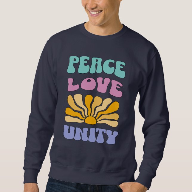 Moletom Paz Amor Unidade (Frente)