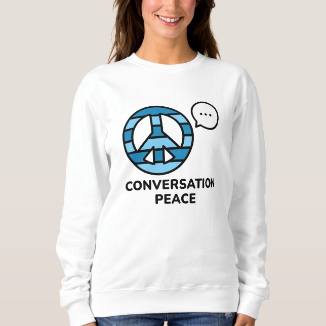 Moletom Paz de Conversa (Frente)