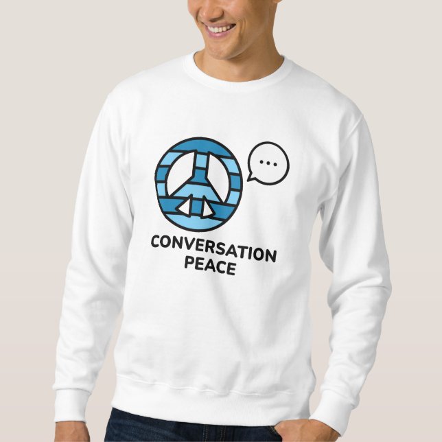Moletom Paz de Conversa (Frente)