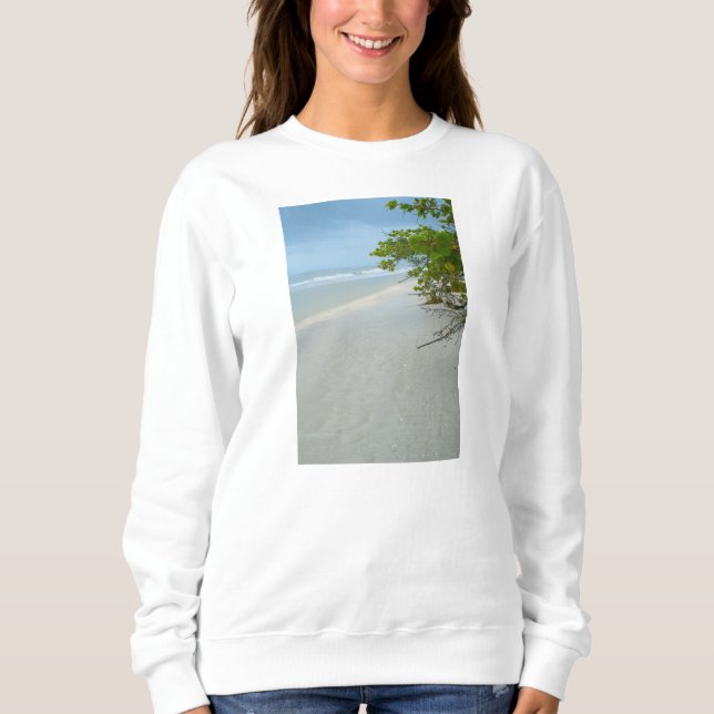 Moletom Paz e Silêncio em Sanibel Island Long Sleeve (Frente)