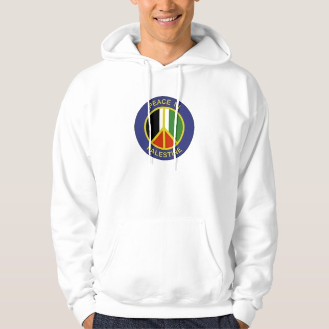 Moletom Paz na Palestina Hoodie (Frente)