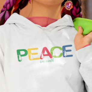 Moletom Paz na Terra Multicolorido