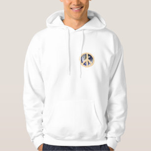 Moletom Paz no hoodie da terra