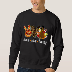 Moletom Paz Paz Turquia Pumpkin Gobble Turquia Thanksgivi