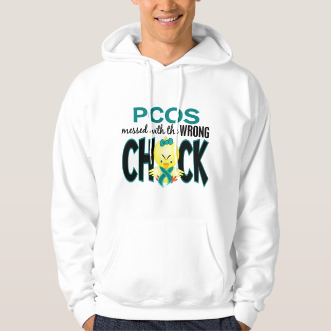 Moletom PCOS sujado com o pintinho errado (Frente)