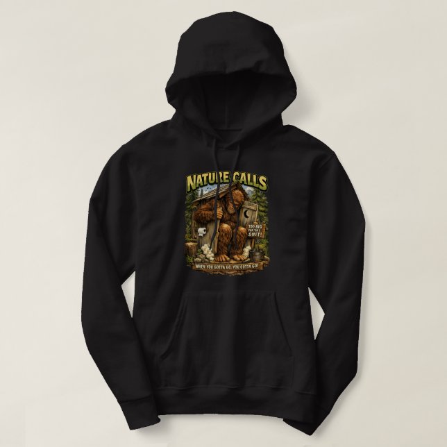Moletom Pé Grande Sasquatch (Frente do Design)