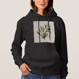 Moletom Peace Grows Here | Vintage Olive Branch Botanical
