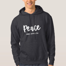 MOLETOM PEACE HOODIE