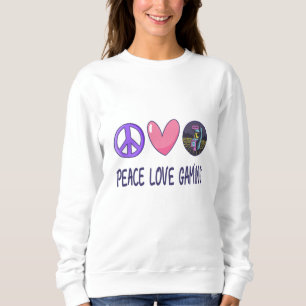 Moletom Peace Love Gaming