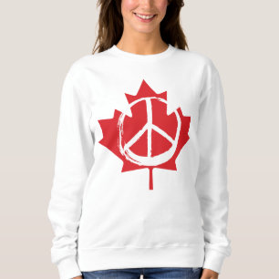 Moletom Peace Symbol Canada is Not for Sale to USA