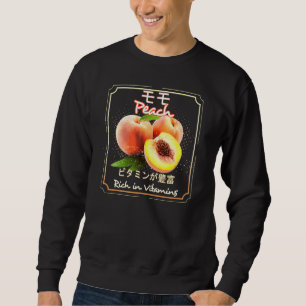 Moletom Peach Vegan Frutas E Produtos Hortícolas Saudáveis