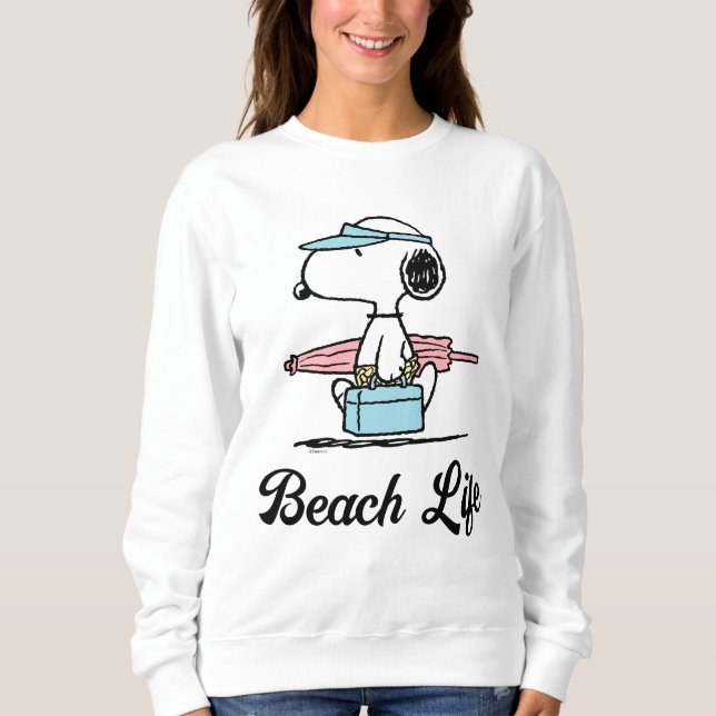 Moletom PEANUTS | Beach Bum Snoopy (Frente)