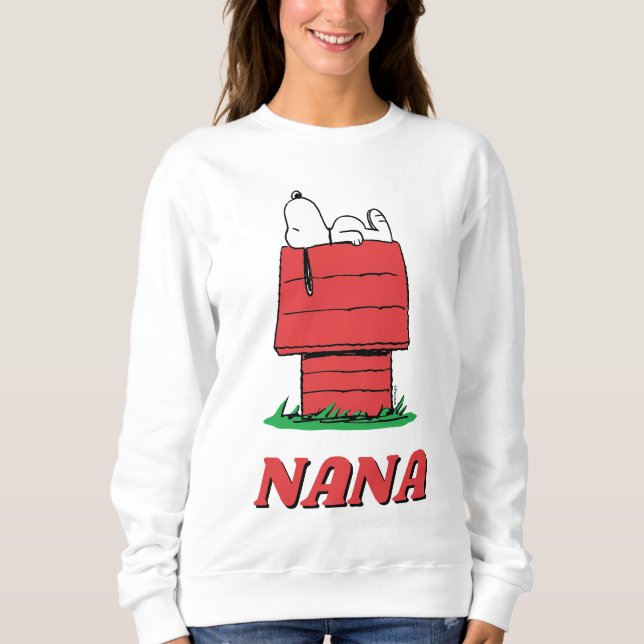 Moletom Peanuts Snoopy Dog House Birthday Sweatshirt (Frente)
