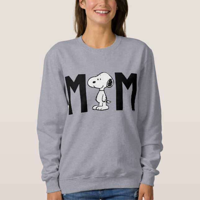 Moletom Peanuts Snoopy Eu sou a mãe (Frente)