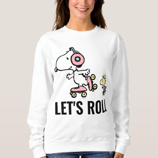 Moletom PEANUTS | Snoopy & Woodstock | Roll de Vamos (Frente)