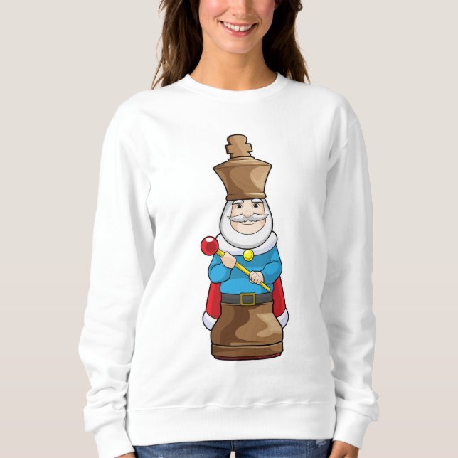 Moletom Peça de xadrez King Chess (Frente)