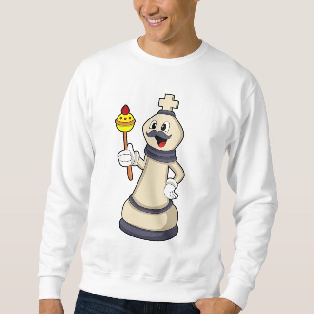 Moletom Peça de xadrez King no Chess.PNG (Frente)
