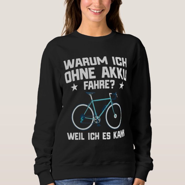 Moletom Pedelec E Bike Say Bicicleta (Frente)