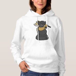 Moletom Pedra de xadrez Rook no xadrez com Ax
