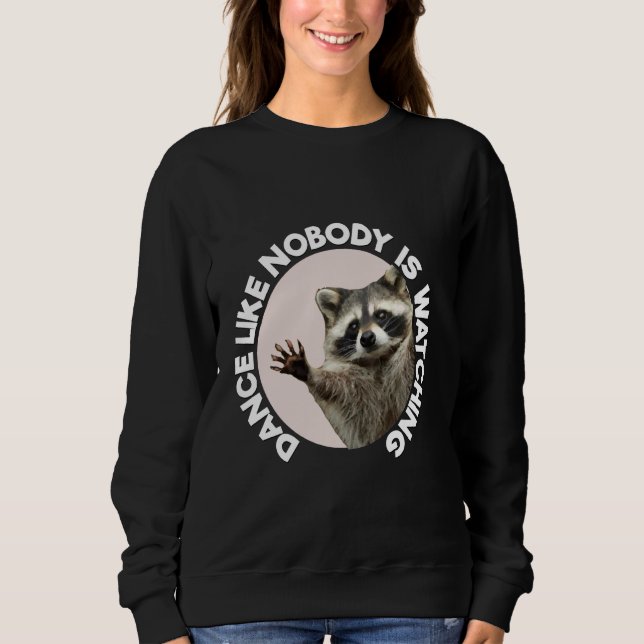 Moletom Pedro Racoon Engraçado Animal Frio Design (Frente)