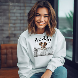 Moletom Peeking Dog Customisable