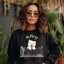 Moletom Peeking Dog Personalizável
