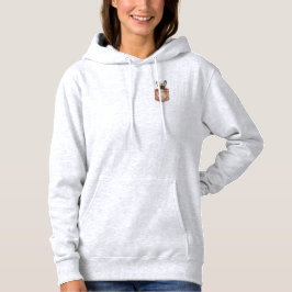 Moletom Peeking French Bulldog Puppy Pocket Hoodie