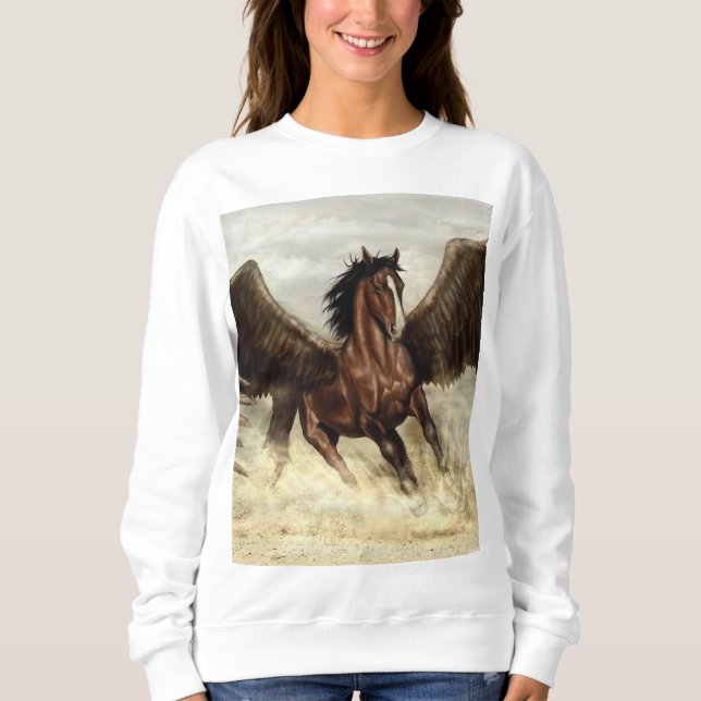 Moletom Pegasus na asa (Frente)